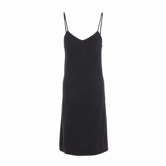 Autumn Cashmere Slip Dress in Grey. - Picture 6 of 6